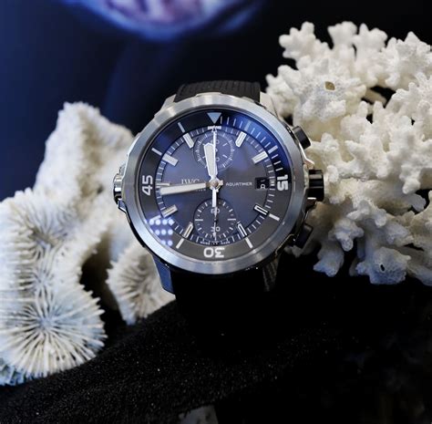 iwc aquatimer titanio prezzo|Monochrome Reviews the IWC Aquatimer Chronograph.